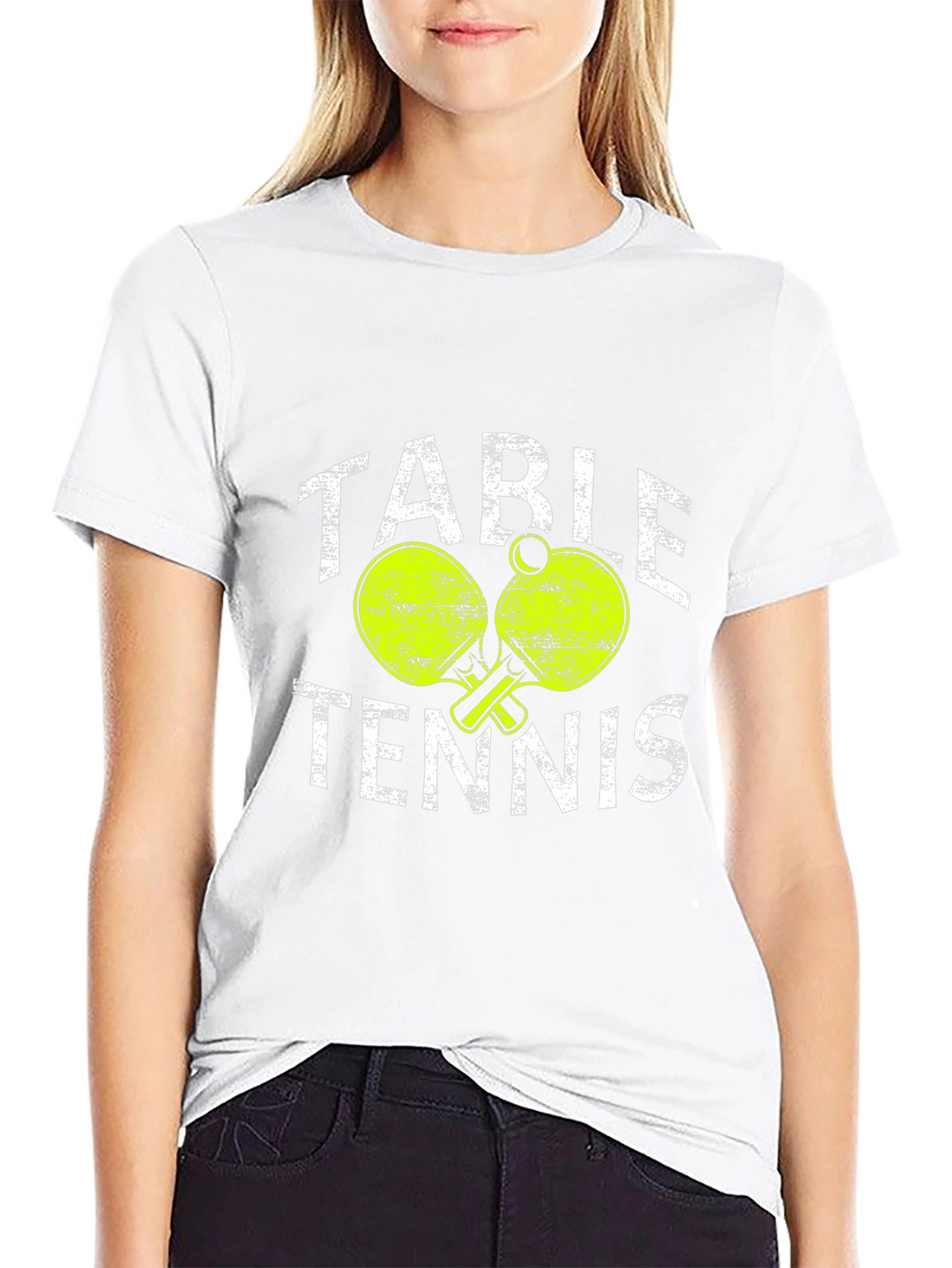 Table Tennis T-Shirt - Ping Pong Paddles Tee