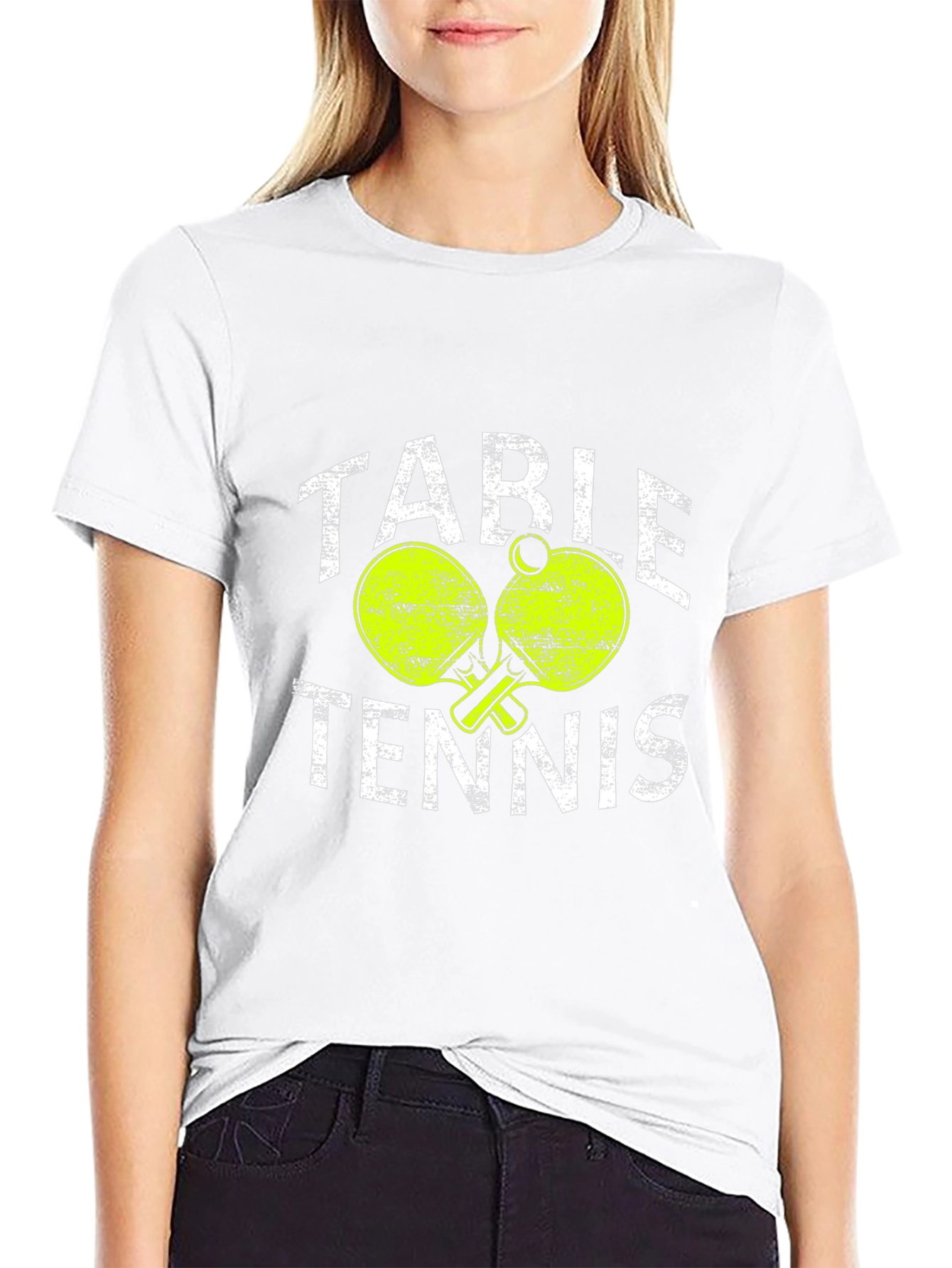 Table Tennis T-Shirt - Ping Pong Paddles Tee