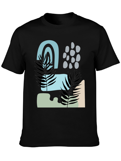 Abstract Graphic Print T-Shirt