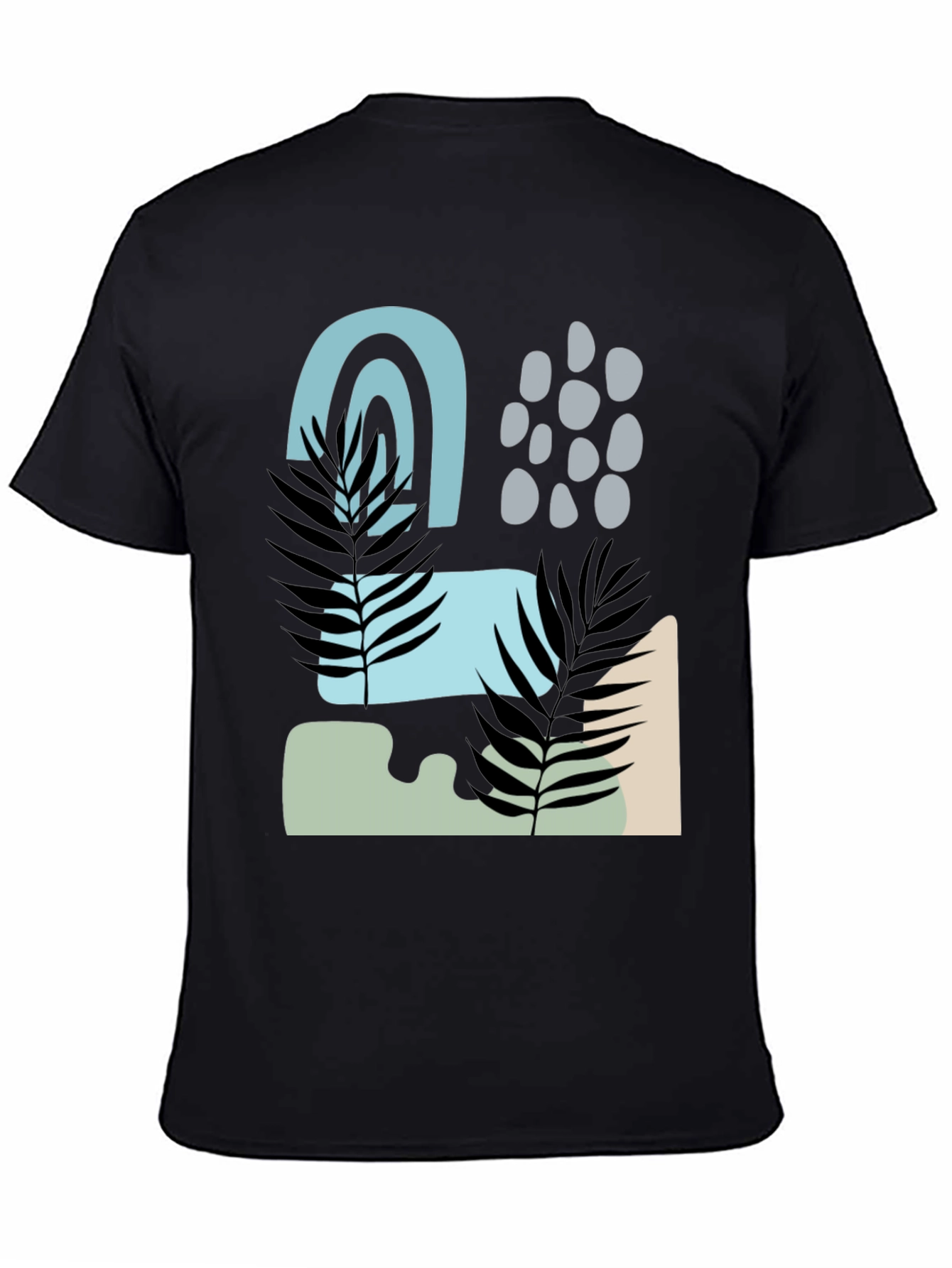 Abstract Graphic Print T-Shirt