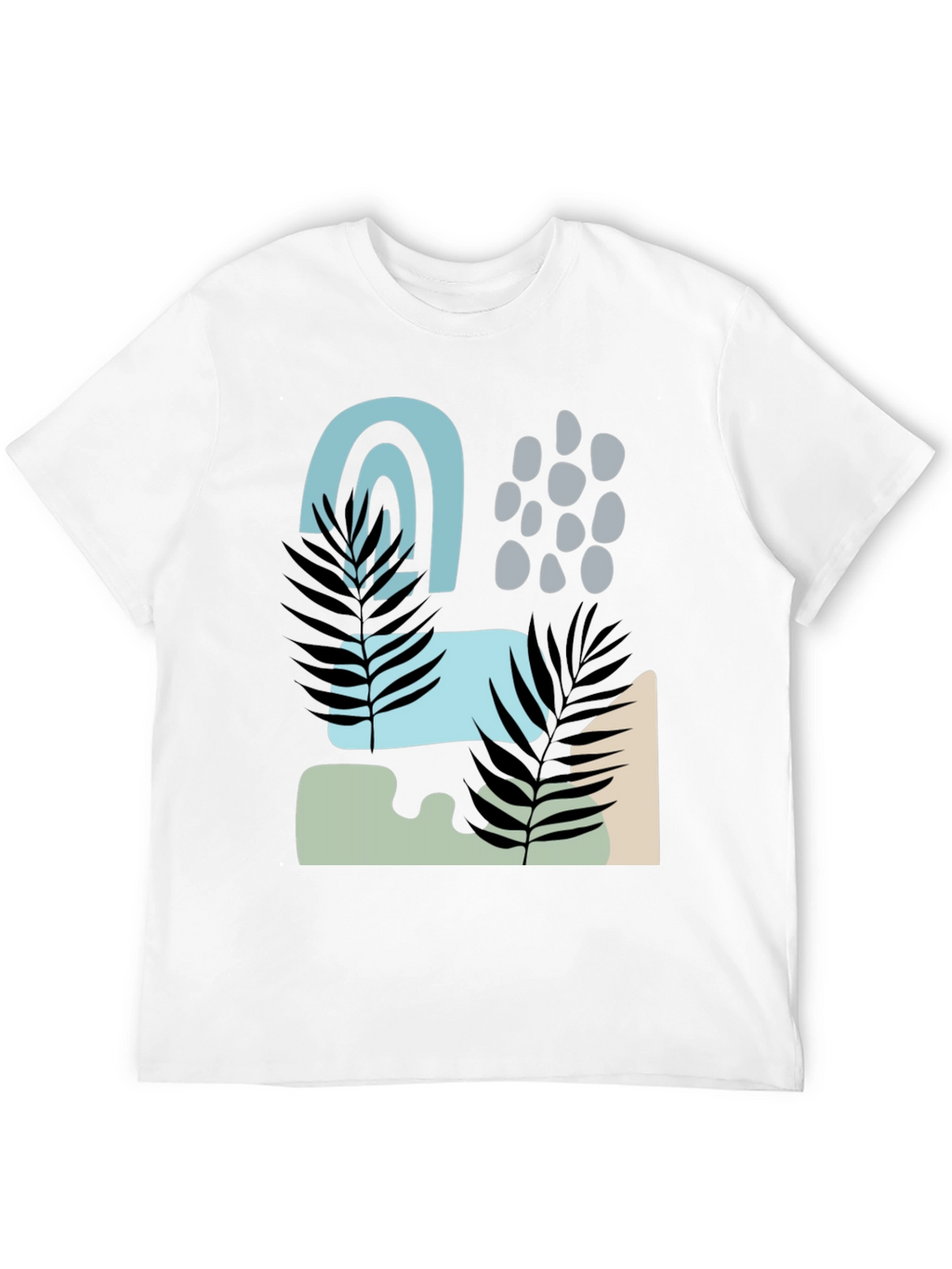 Abstract Graphic Print T-Shirt