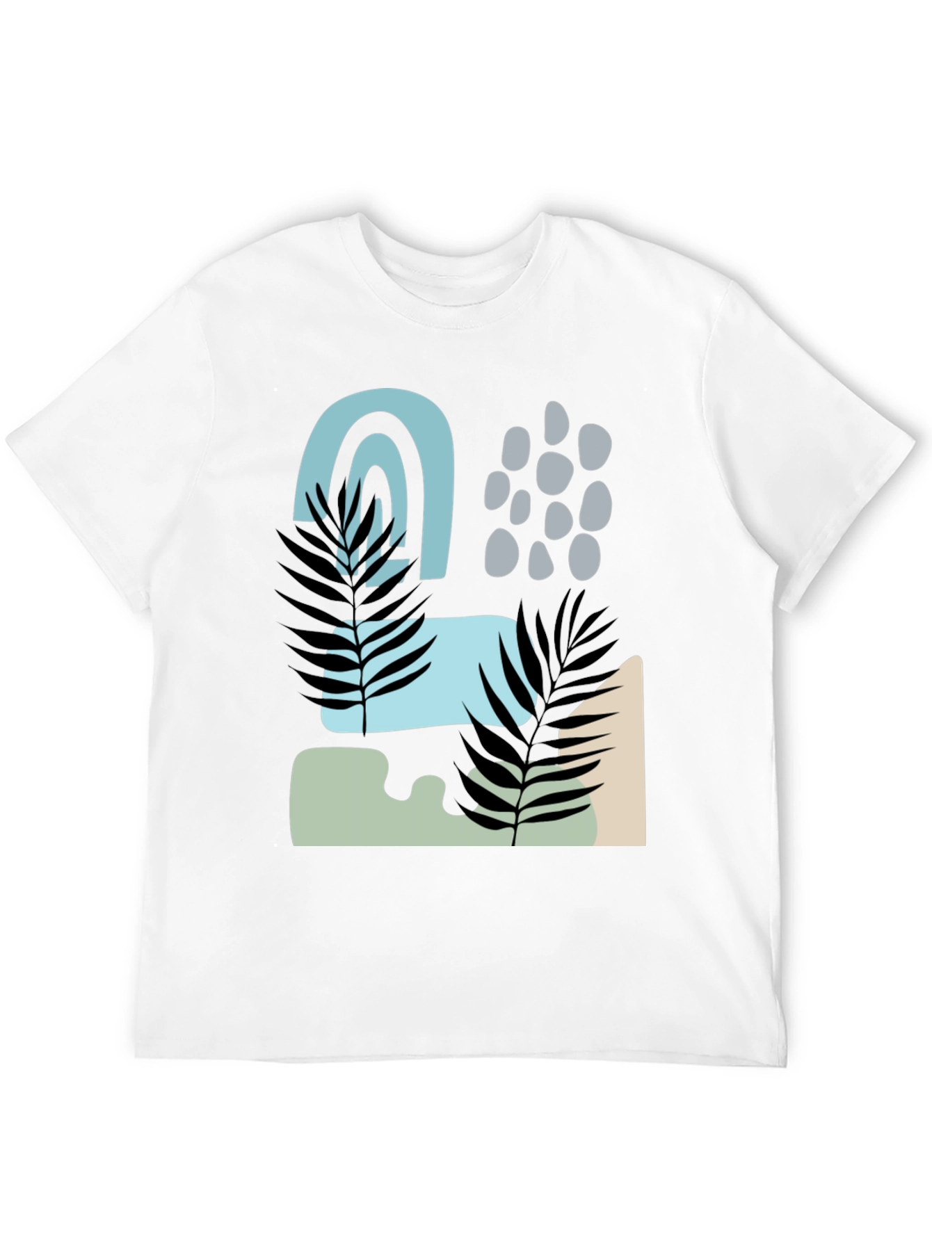 Abstract Graphic Print T-Shirt