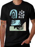 Abstract Graphic Print T-Shirt