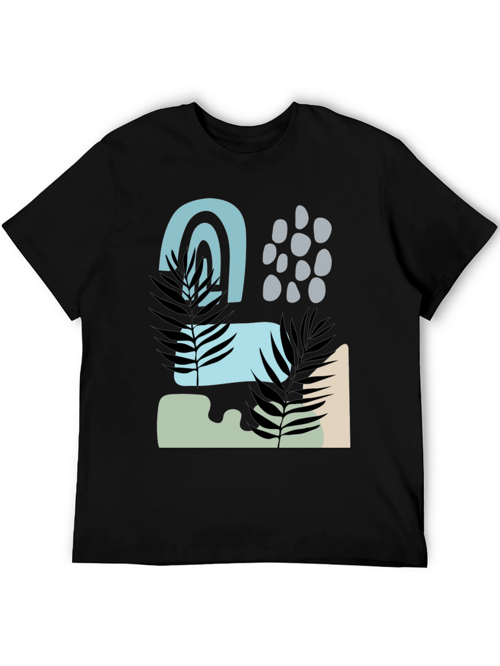 Abstract Graphic Print T-Shirt