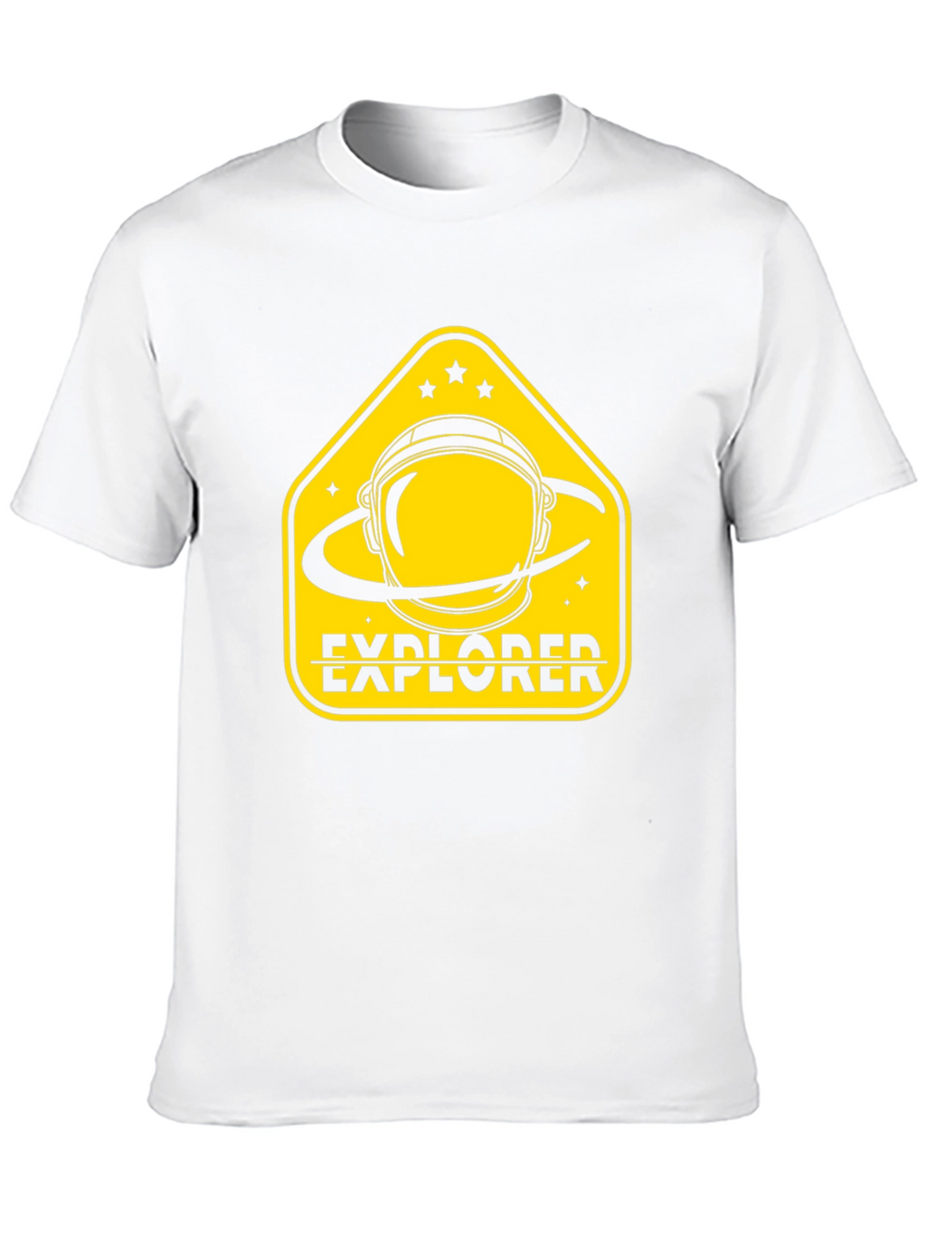 Explorer Graphic T-Shirt - Astronaut Helmet Design