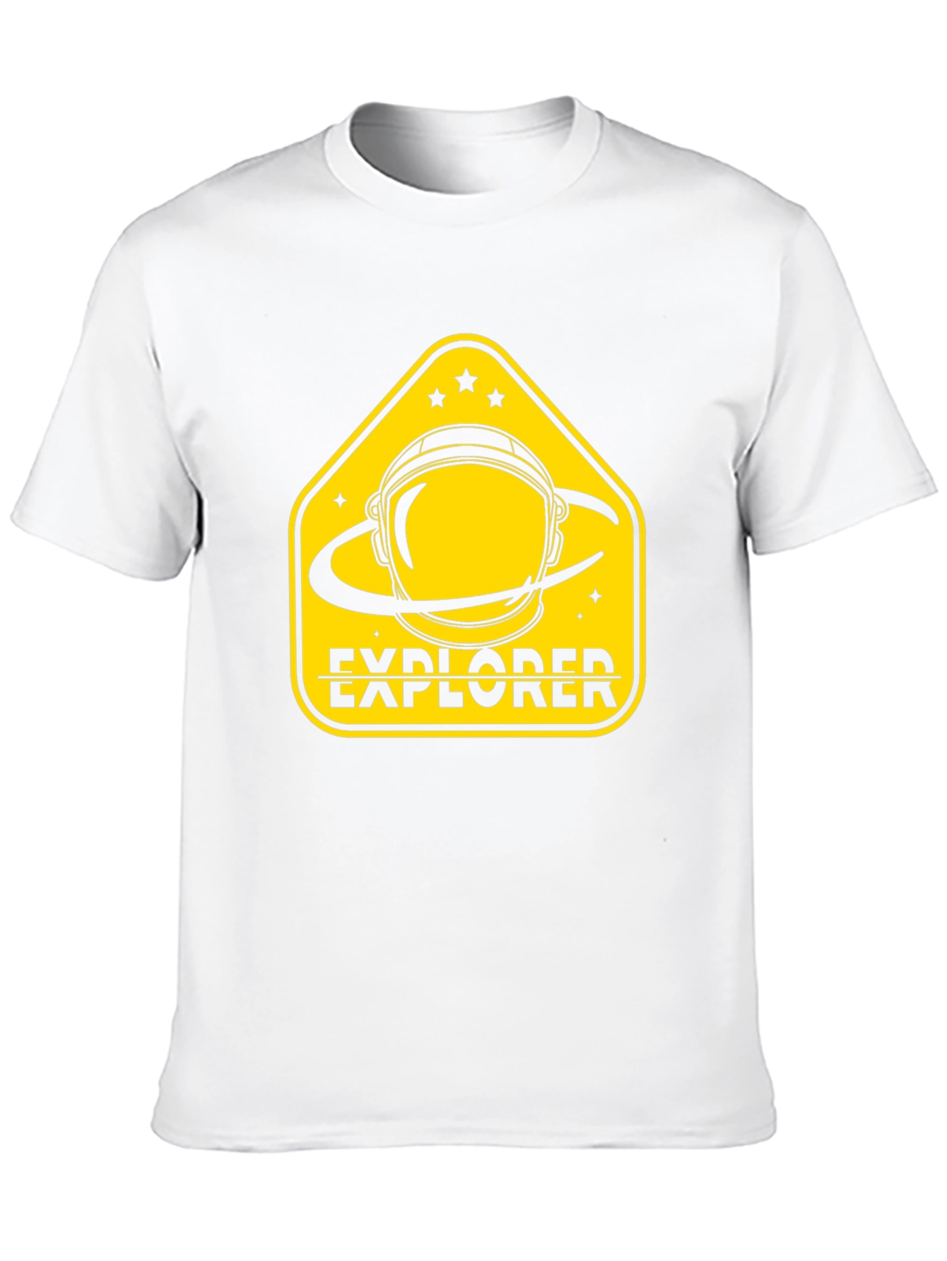 Explorer Graphic T-Shirt - Astronaut Helmet Design