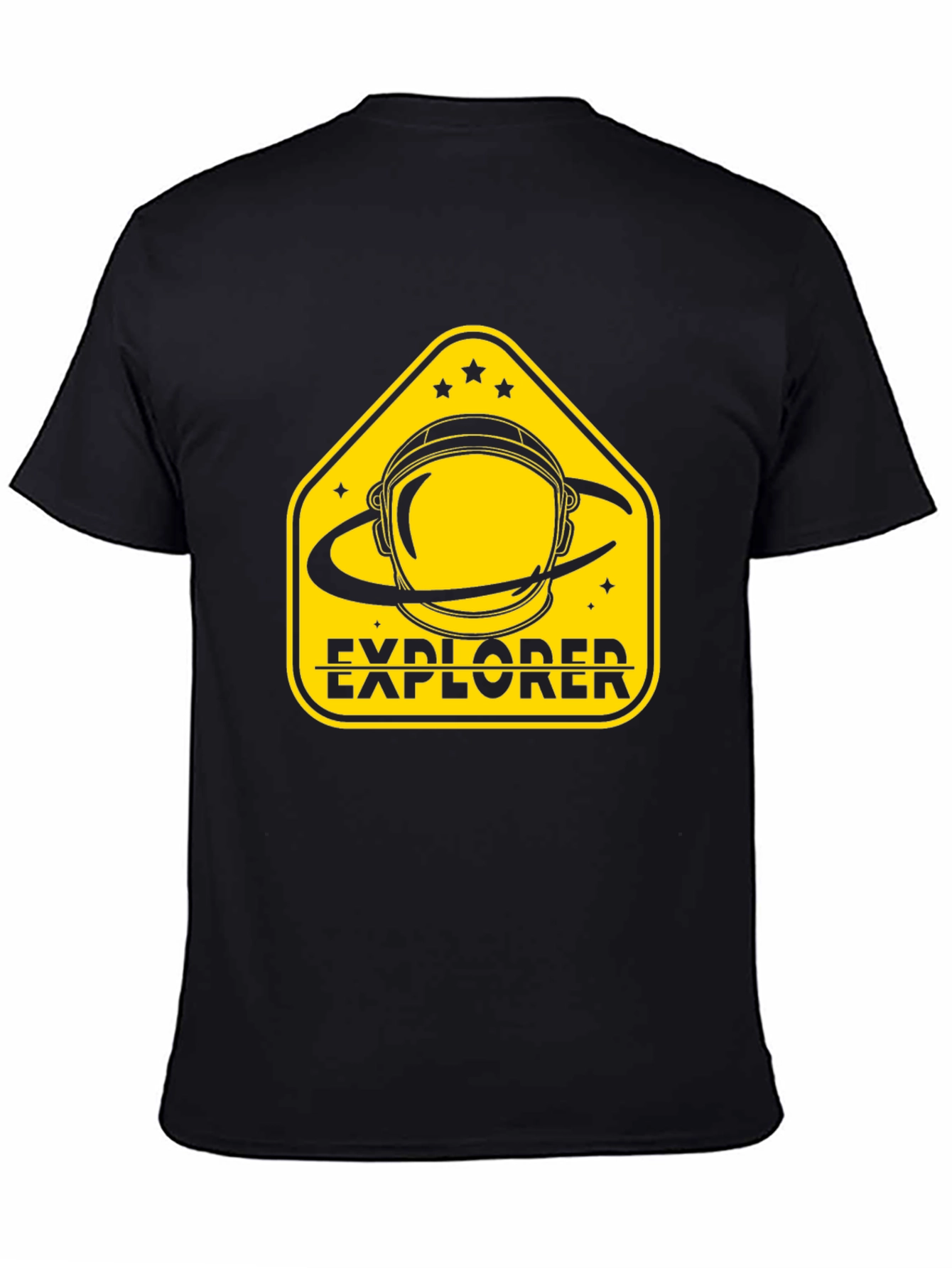 Explorer Graphic T-Shirt - Astronaut Helmet Design