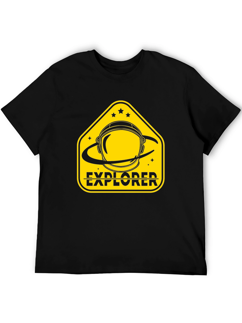 Explorer Graphic T-Shirt - Astronaut Helmet Design