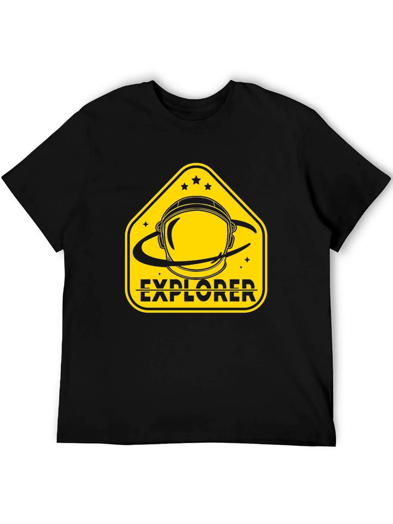 Explorer Graphic T-Shirt - Astronaut Helmet Design