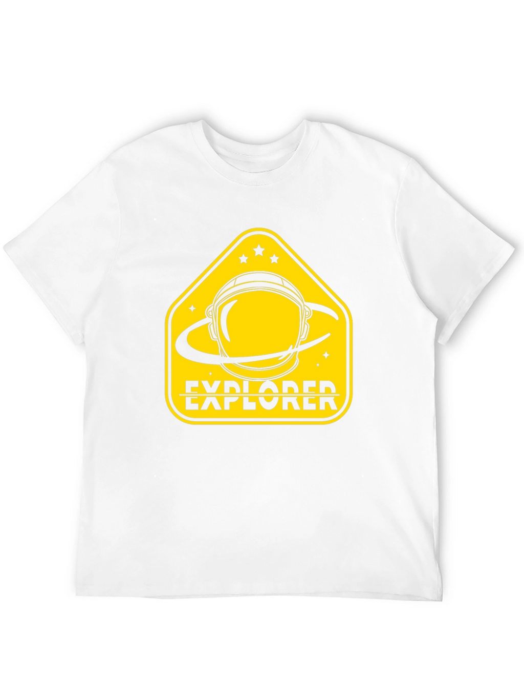 Explorer Graphic T-Shirt - Astronaut Helmet Design