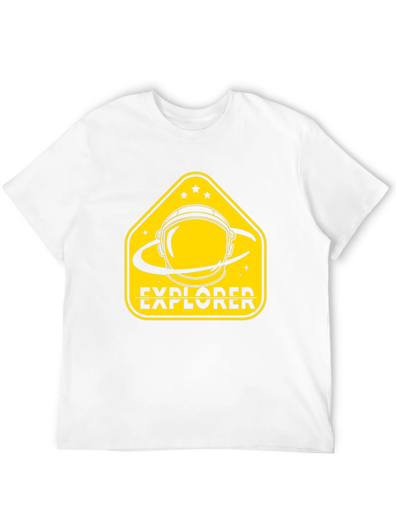 Explorer Graphic T-Shirt - Astronaut Helmet Design