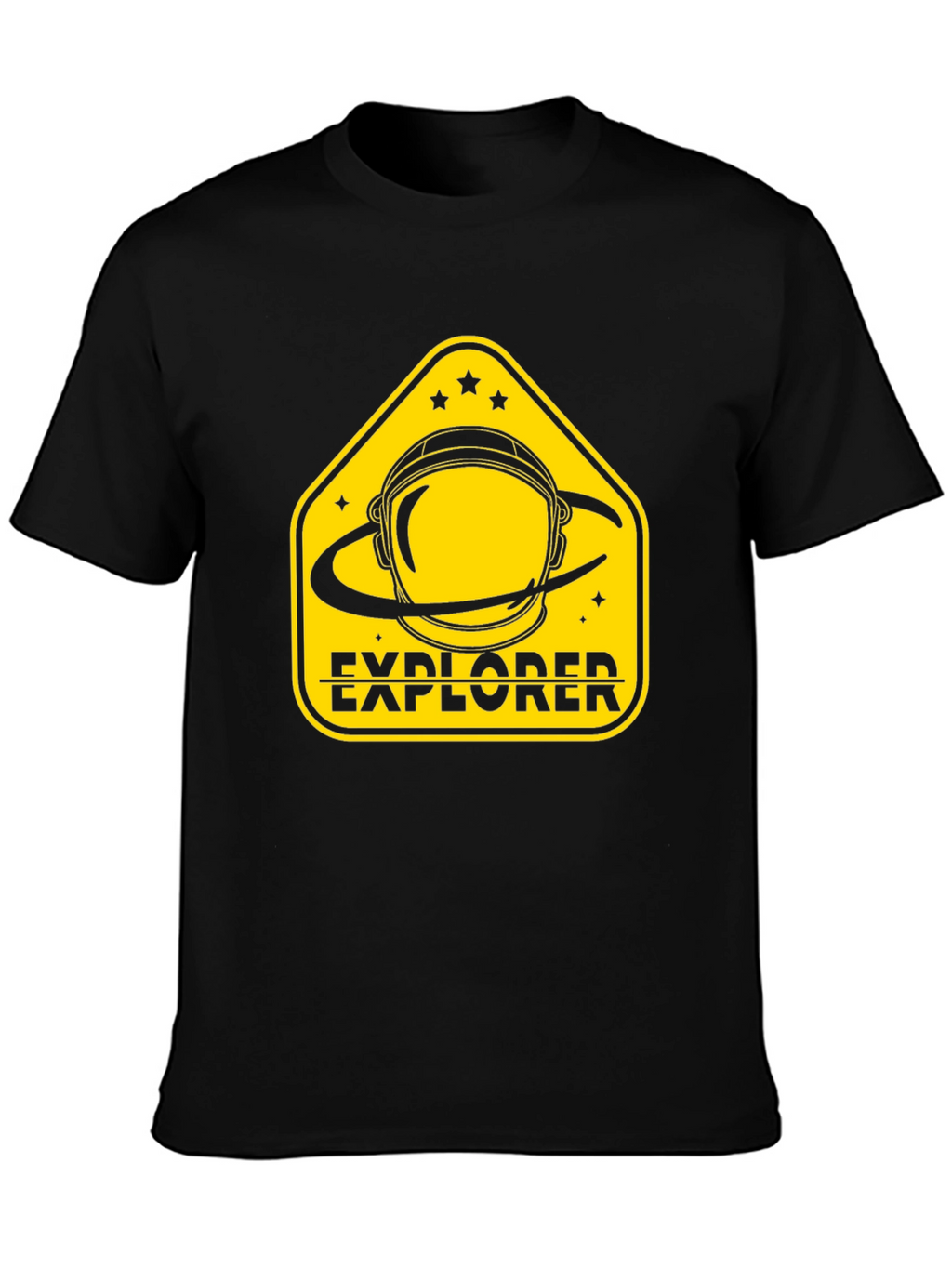 Explorer Graphic T-Shirt - Astronaut Helmet Design
