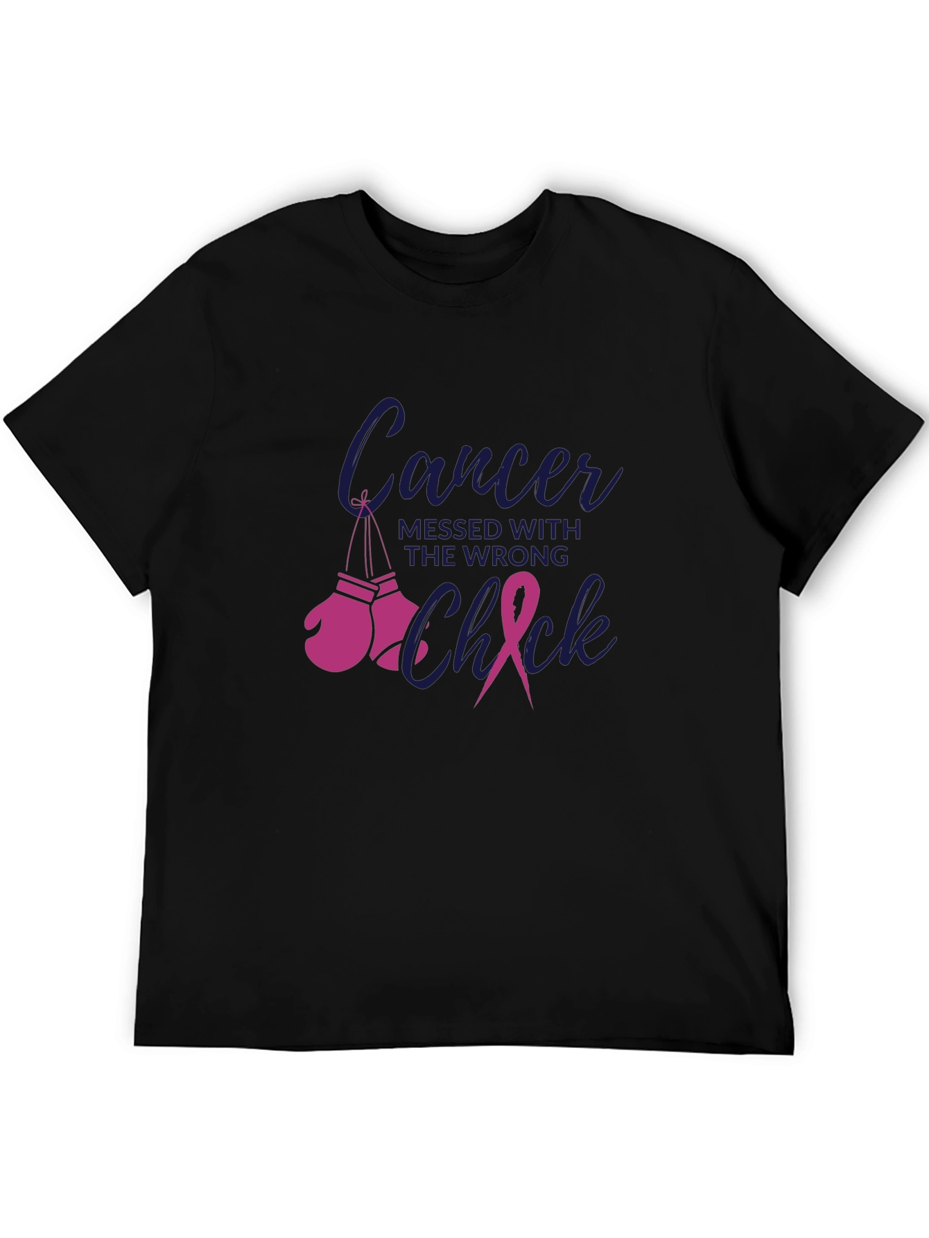 Cancer Messed With the Wrong Chick T-Shirt