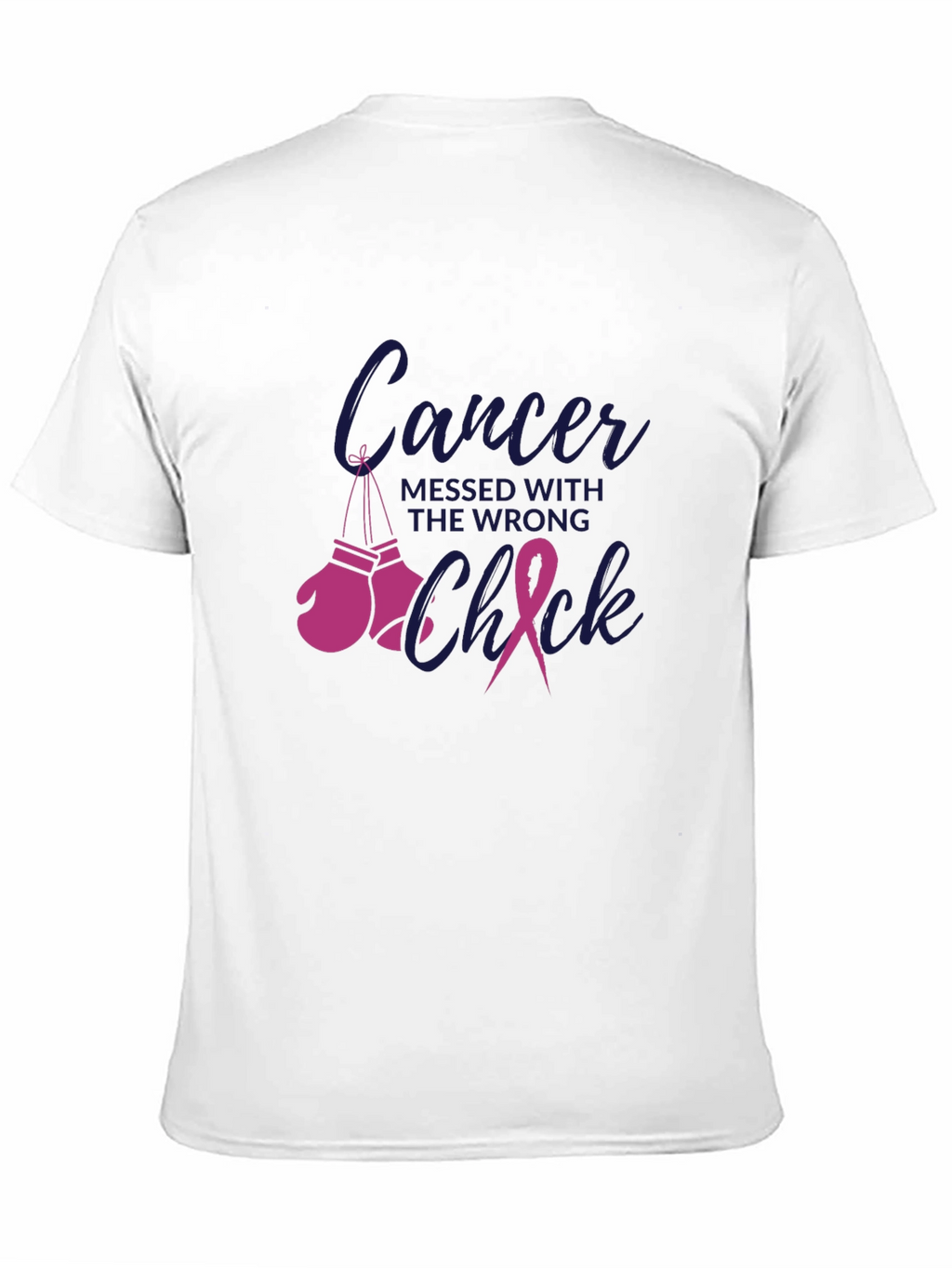 Cancer Messed With the Wrong Chick T-Shirt