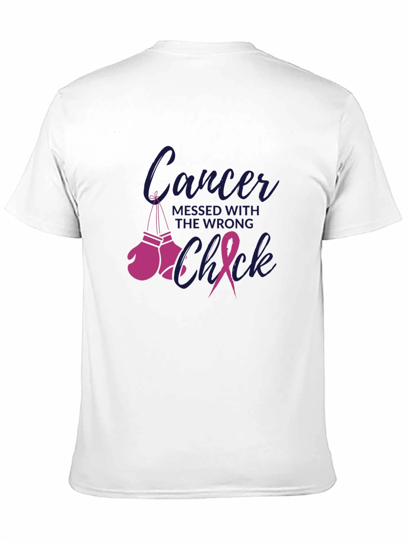 Cancer Messed With the Wrong Chick T-Shirt