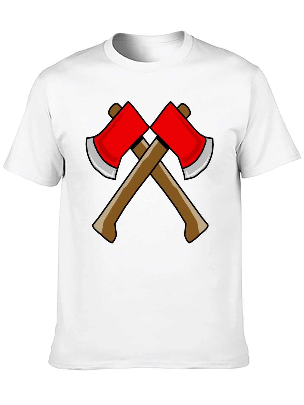 Axe Design Black T-Shirt