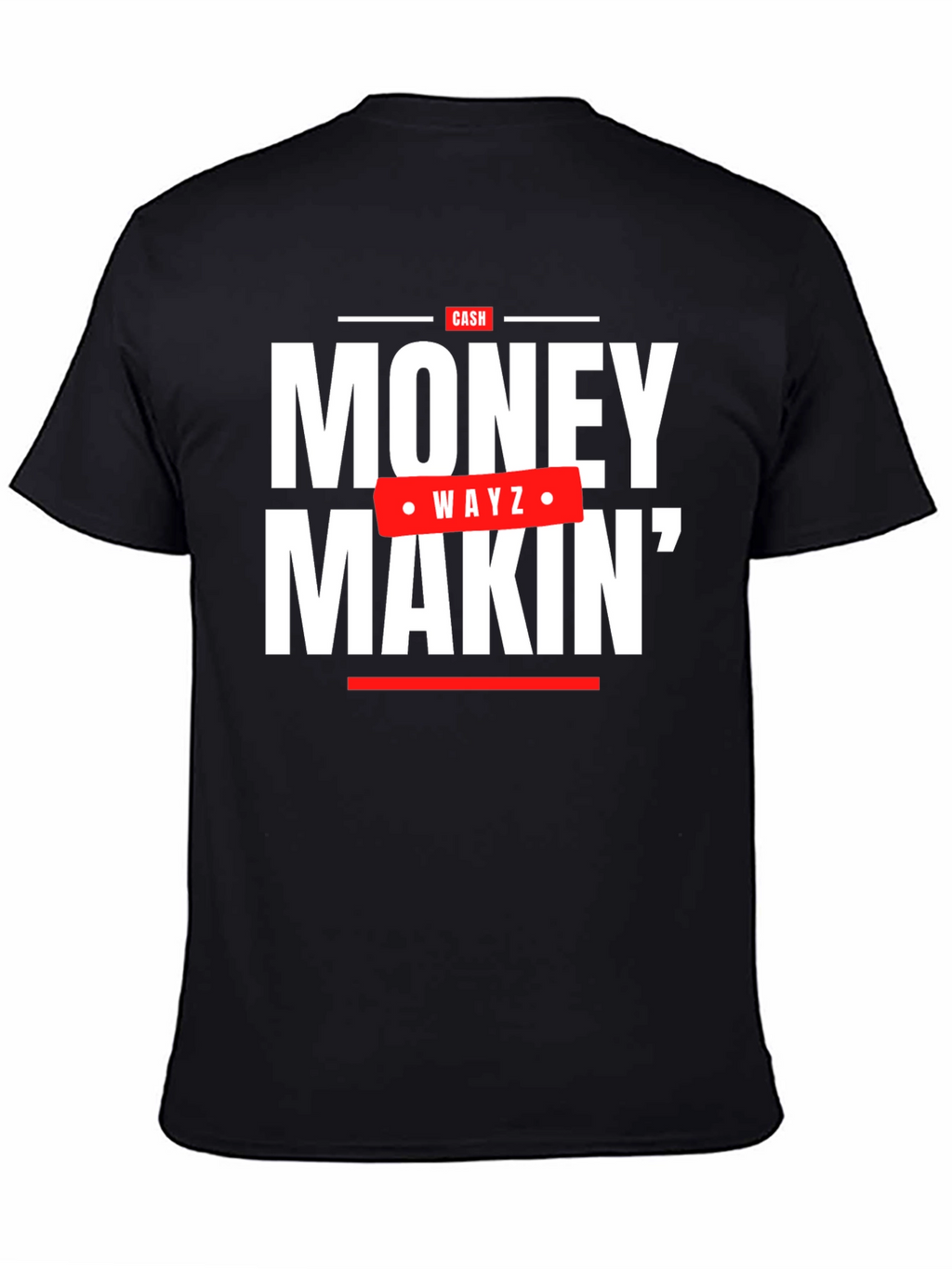 Cash Money Wayz Makin Graphic T-Shirt - Black