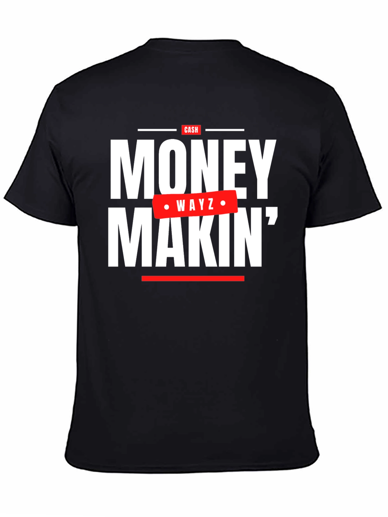 Cash Money Wayz Makin Graphic T-Shirt - Black