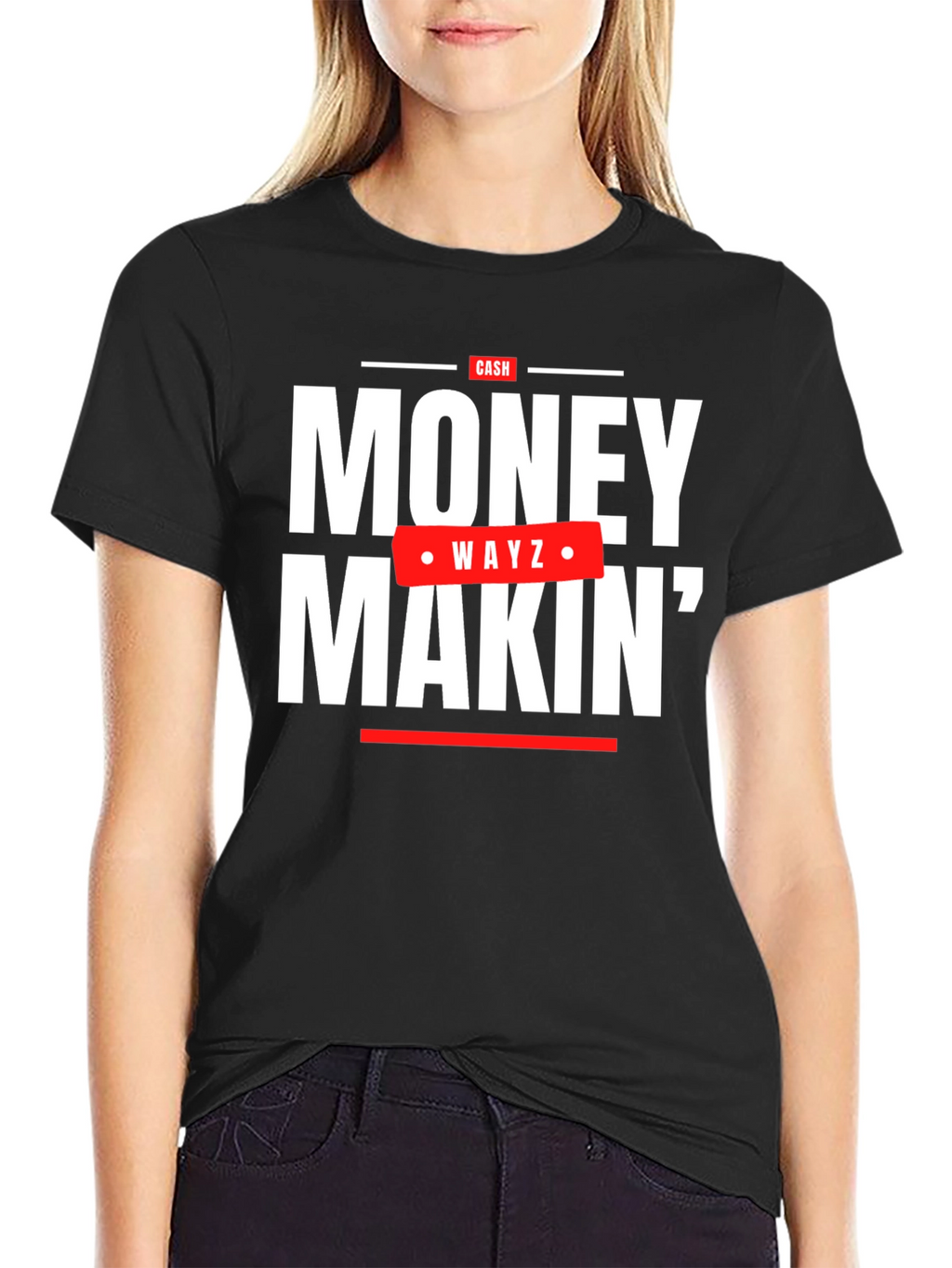 Cash Money Wayz Makin Graphic T-Shirt - Black