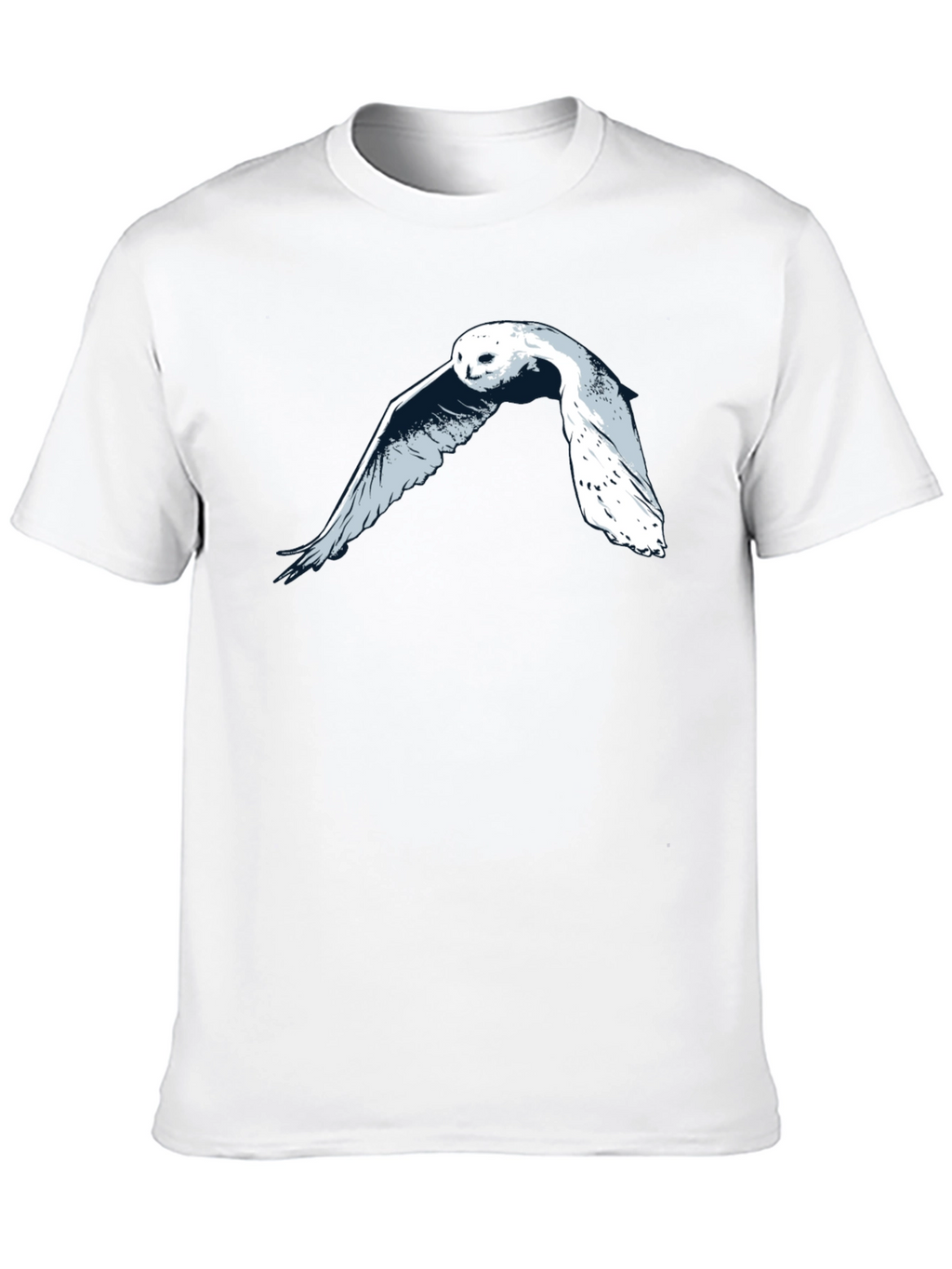 Owl Graphic T-Shirt - Black