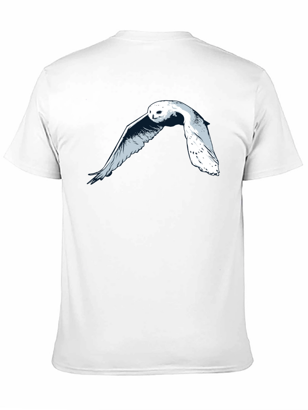Owl Graphic T-Shirt - Black