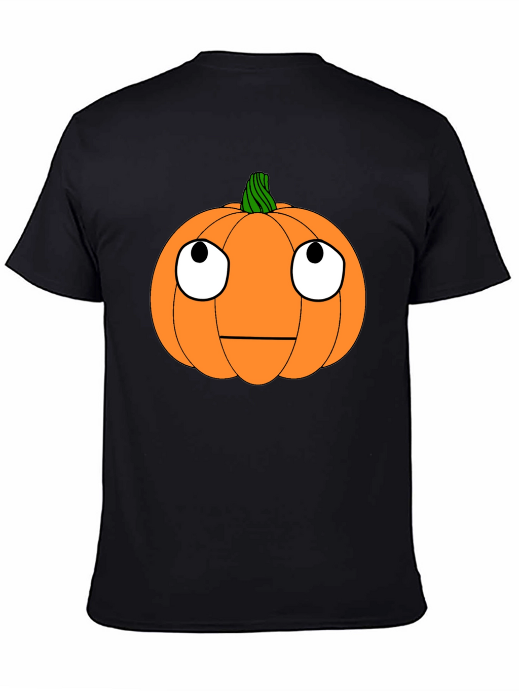 Funny Pumpkin Face Halloween T-Shirt