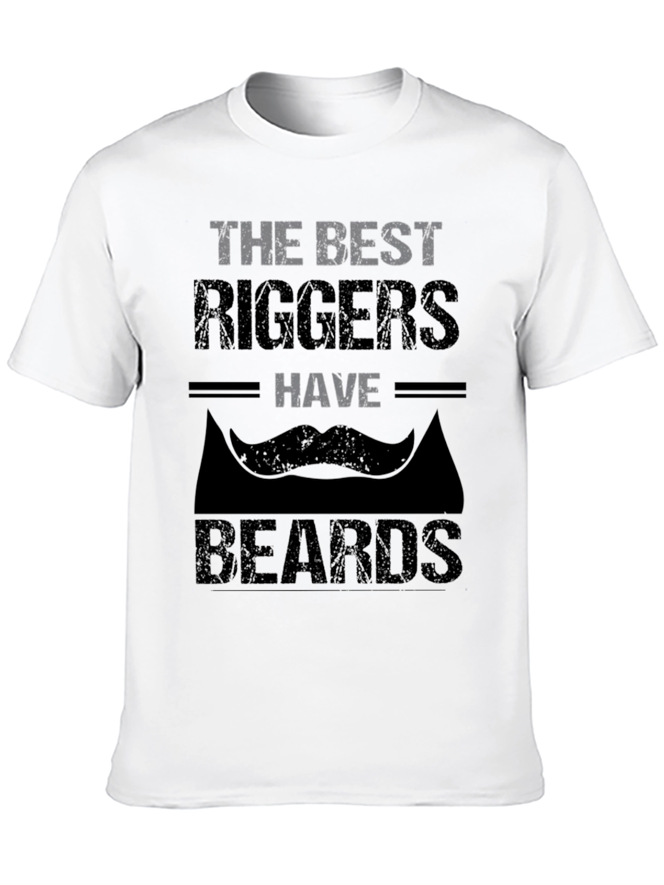 The Best Riggers Have Beards Graphic T-Shirt