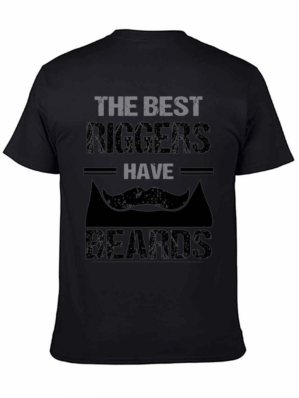 The Best Riggers Have Beards Graphic T-Shirt