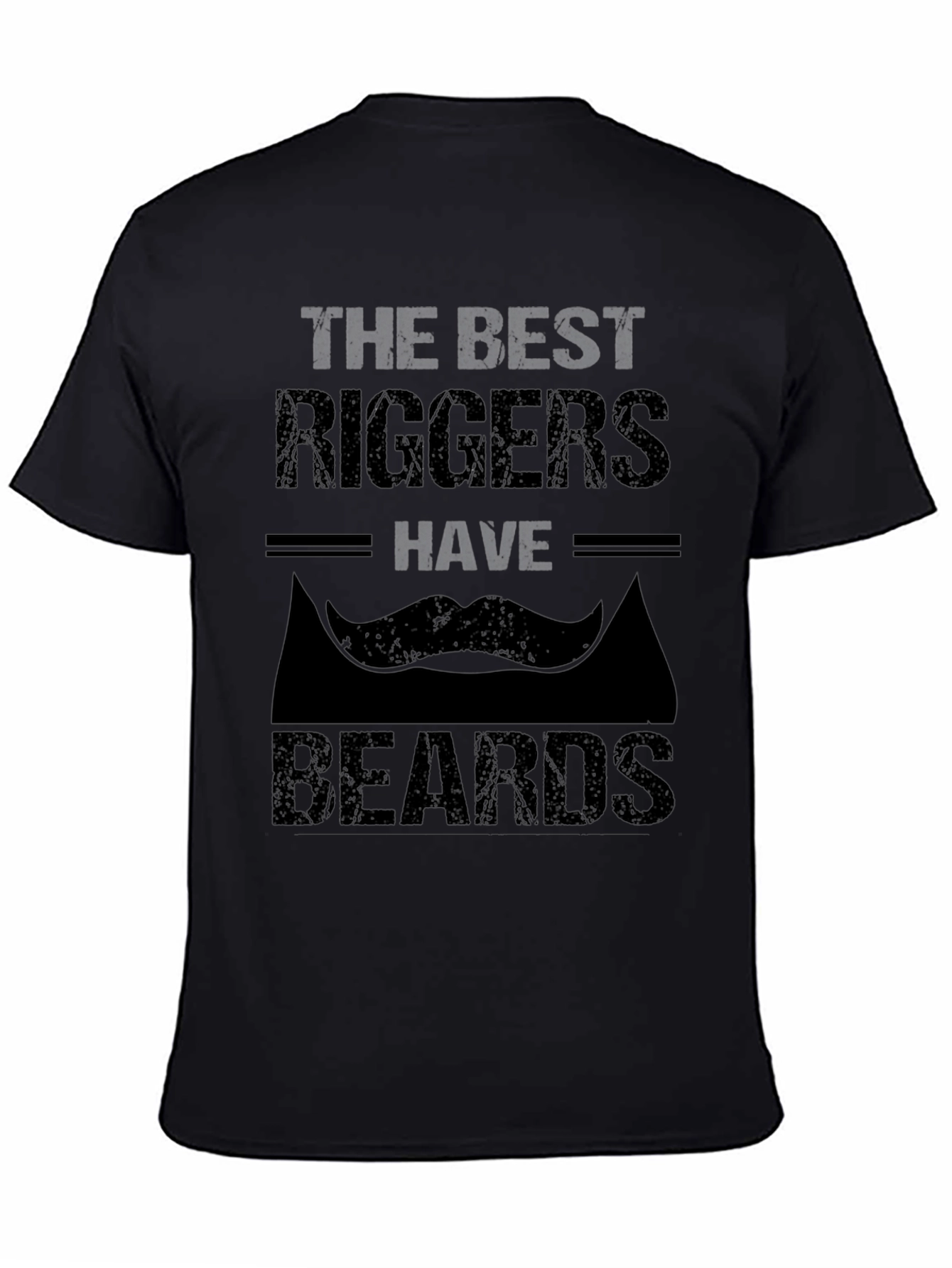 The Best Riggers Have Beards Graphic T-Shirt