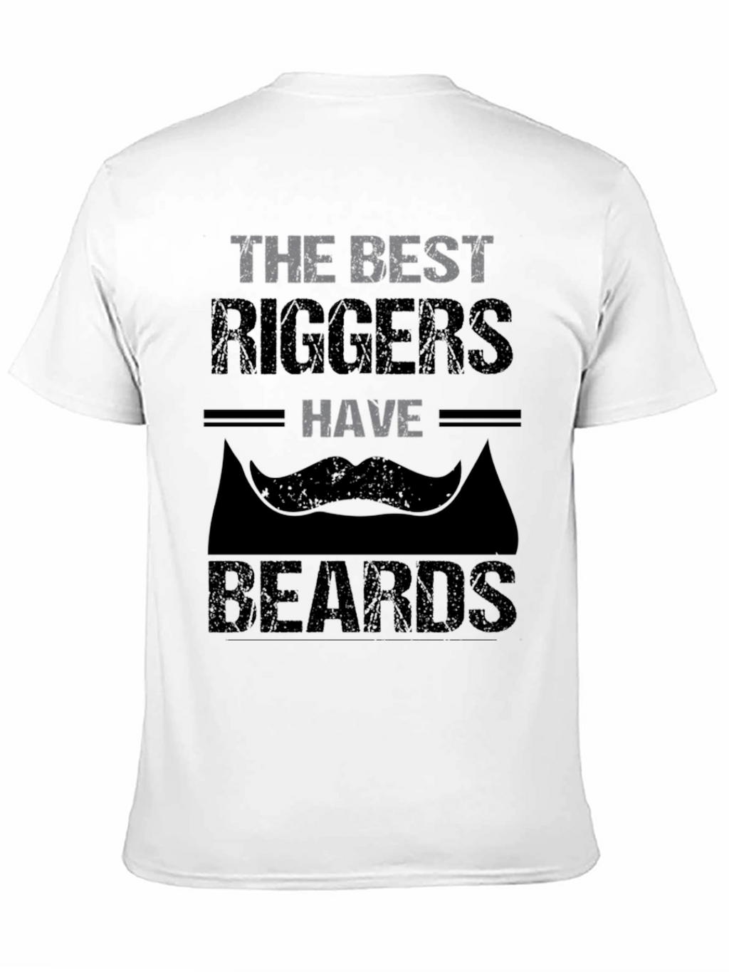 The Best Riggers Have Beards Graphic T-Shirt