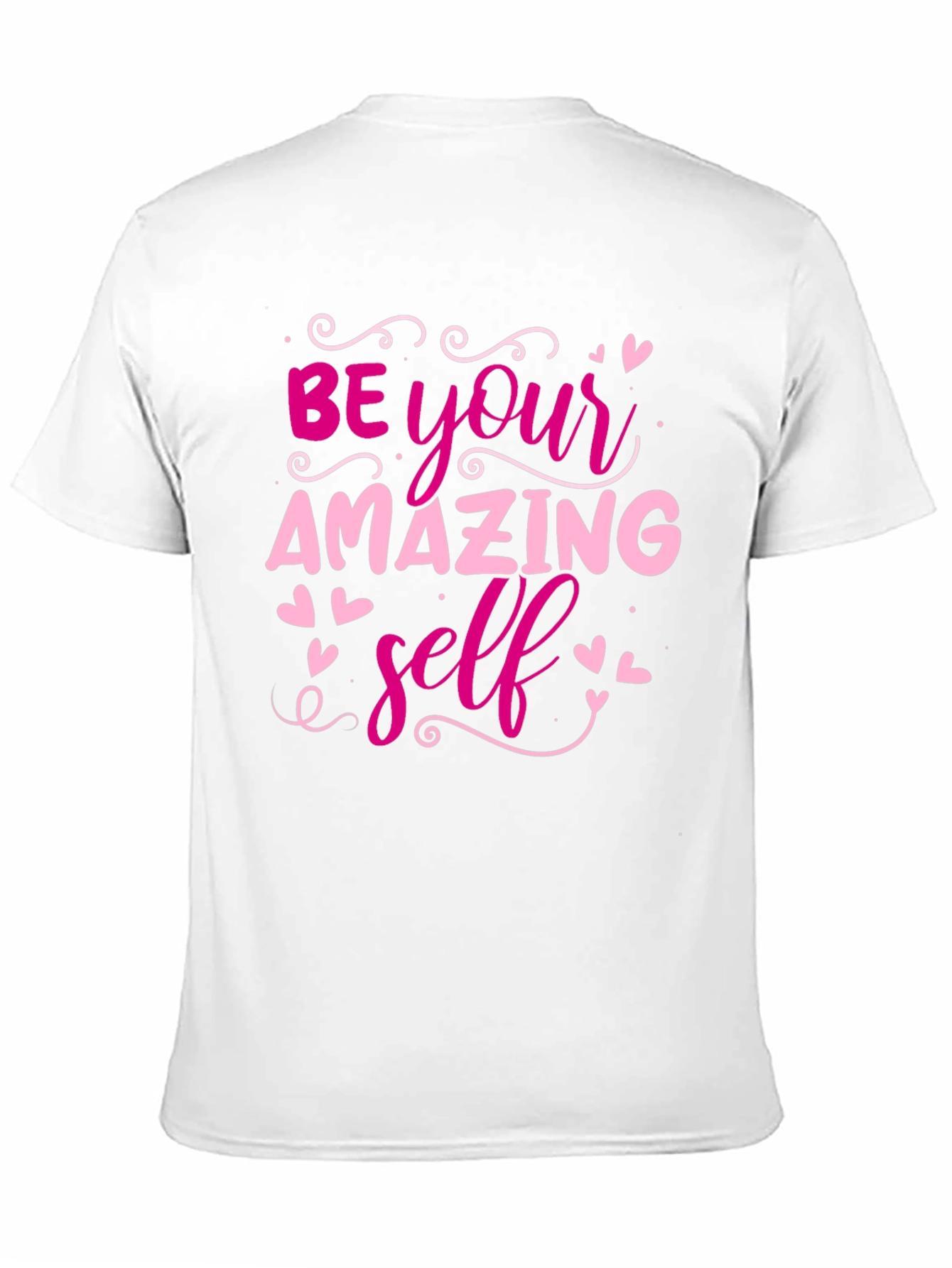 Be Your Amazing Self Black T-Shirt