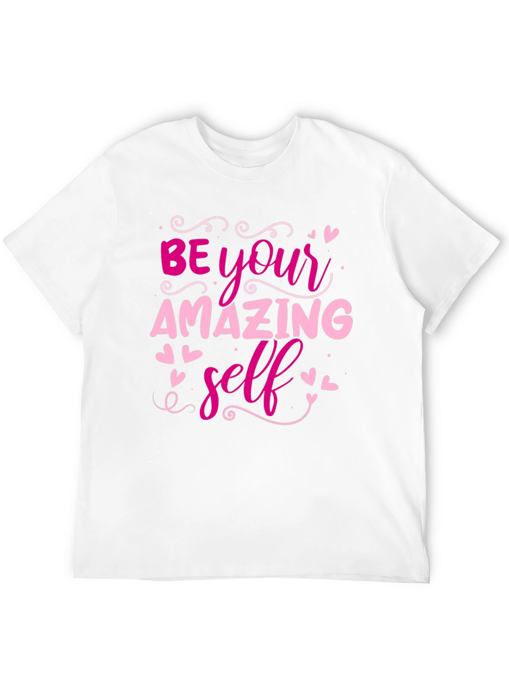 Be Your Amazing Self Black T-Shirt