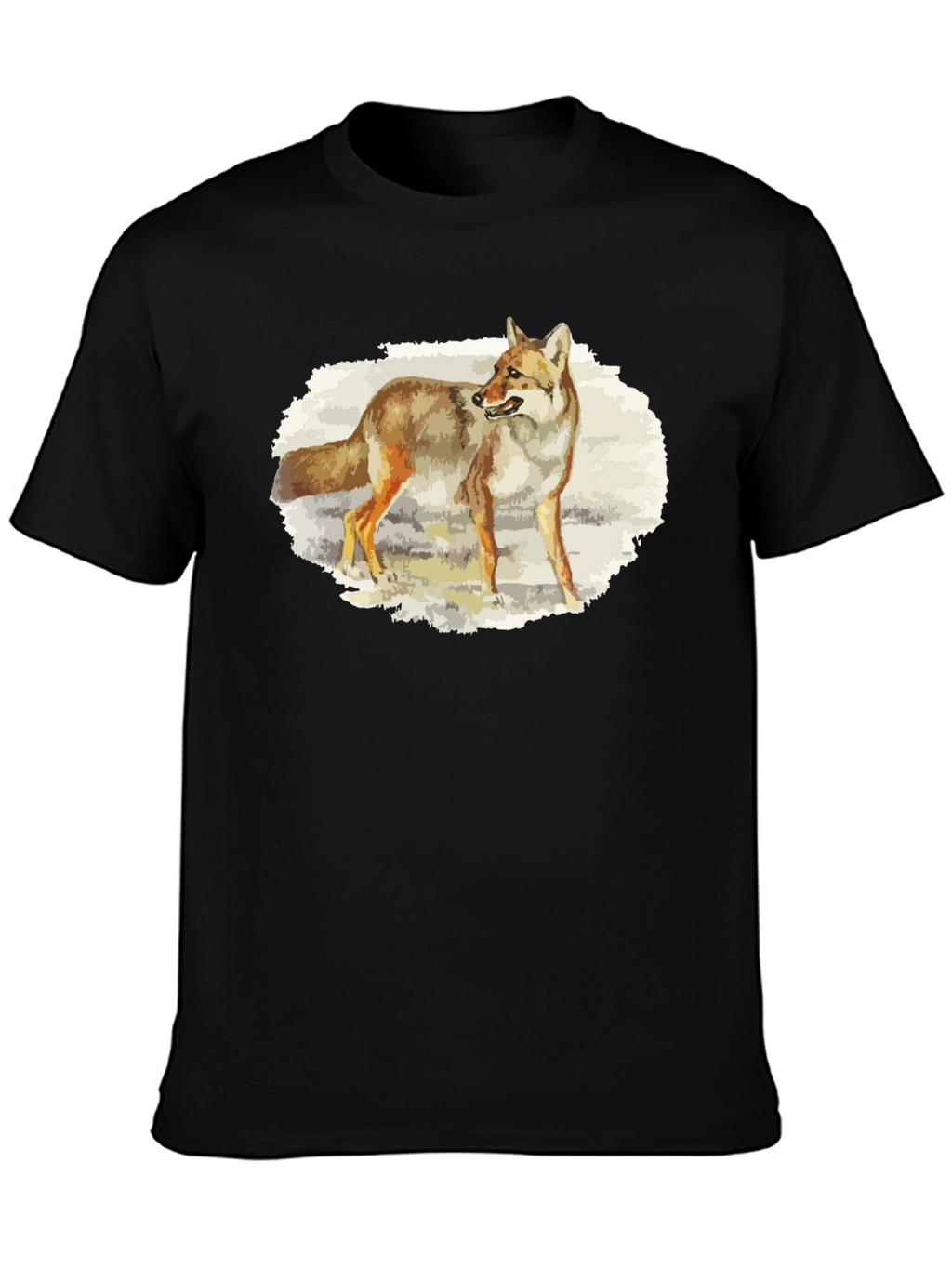 Coyote Graphic T-Shirt - Nature Animal Tee