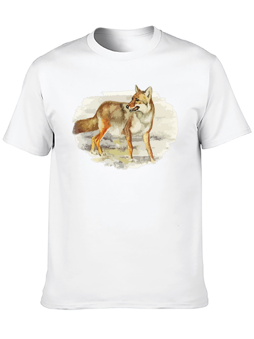 Coyote Graphic T-Shirt - Nature Animal Tee