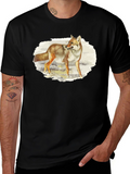 Coyote Graphic T-Shirt - Nature Animal Tee