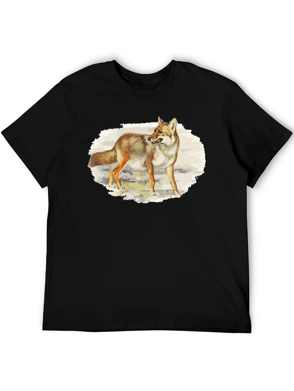 Coyote Graphic T-Shirt - Nature Animal Tee