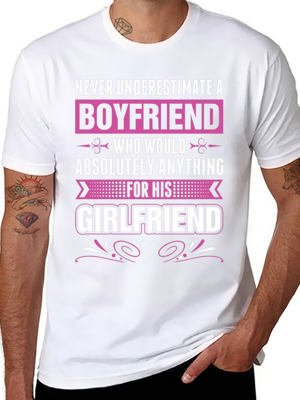 Boyfriend Girlfriend Graphic T-Shirt