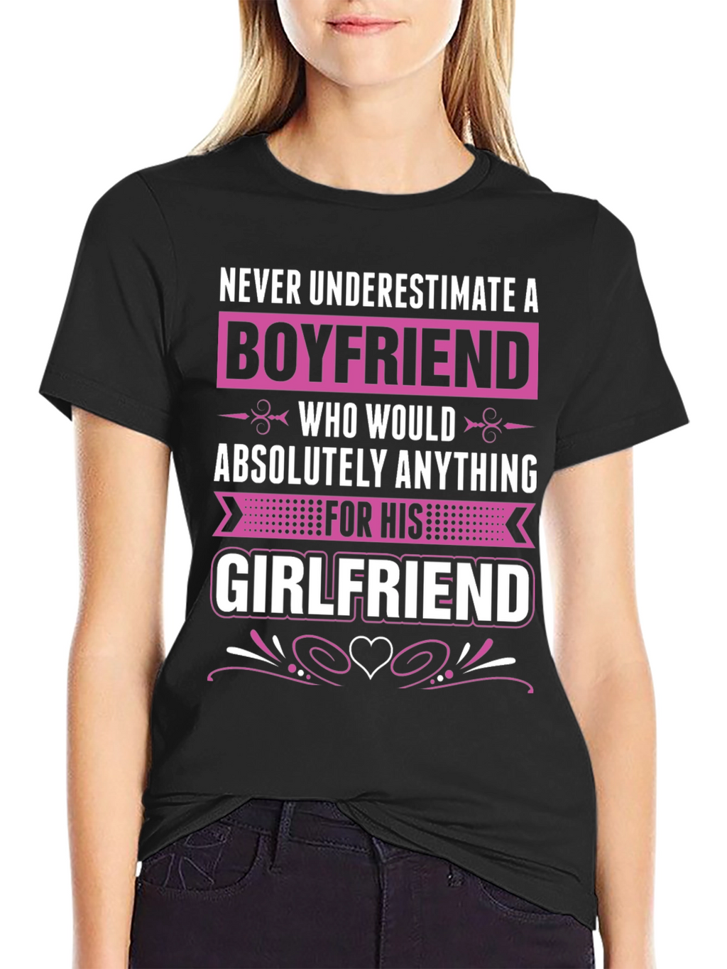 Boyfriend Girlfriend Graphic T-Shirt