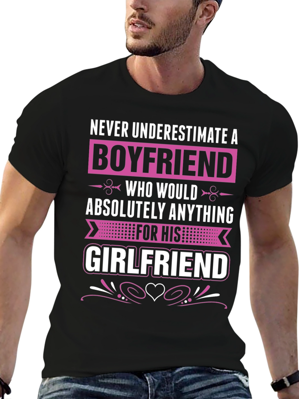 Boyfriend Girlfriend Graphic T-Shirt