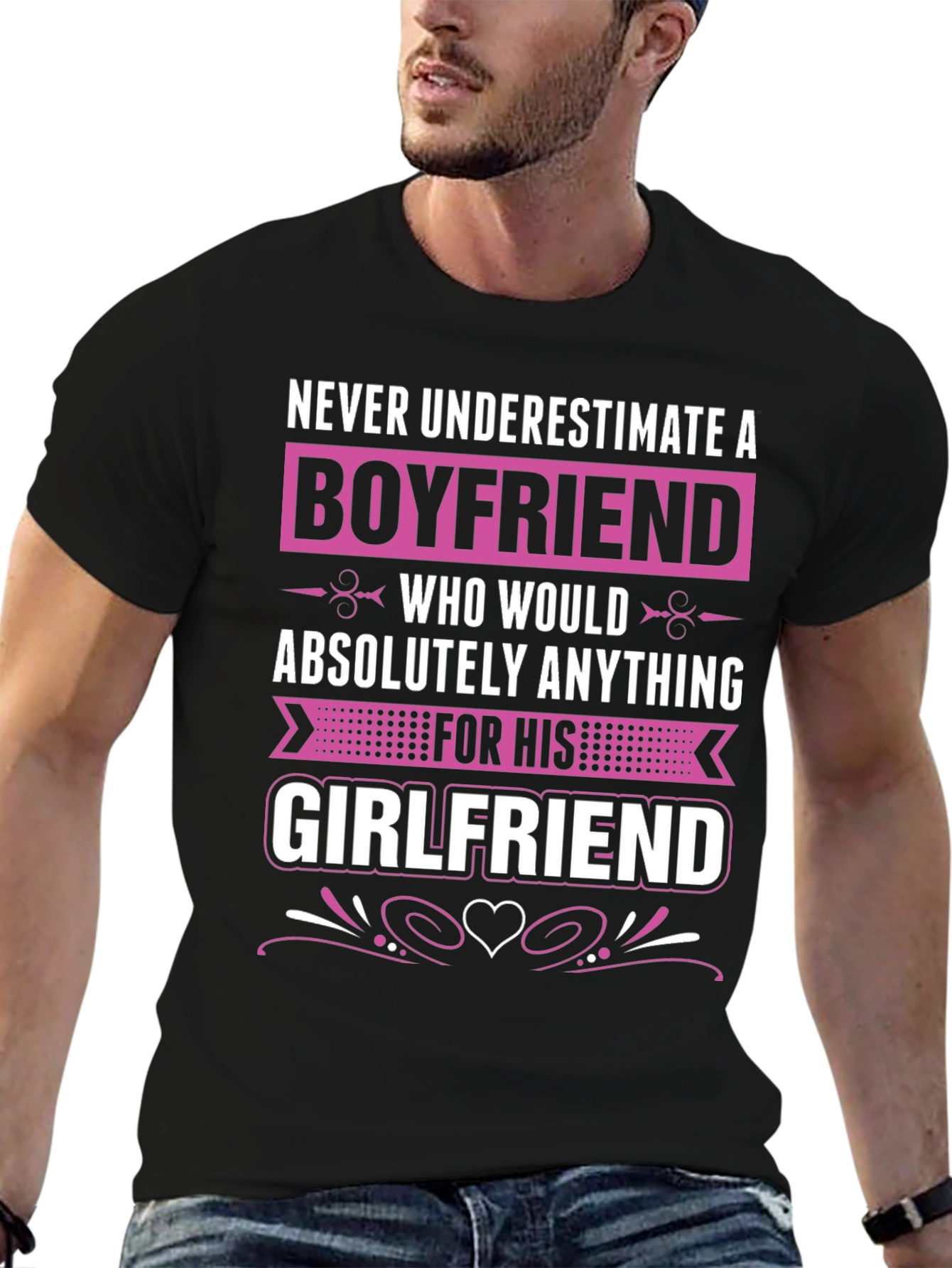 Boyfriend Girlfriend Graphic T-Shirt