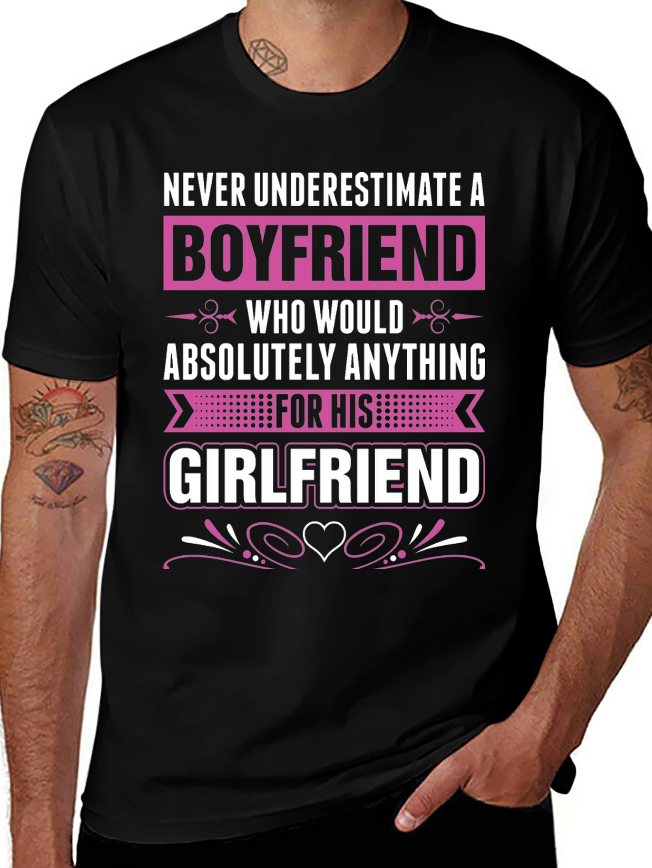 Boyfriend Girlfriend Graphic T-Shirt