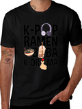 K-Pop Ramen Boba K-Drama T-Shirt
