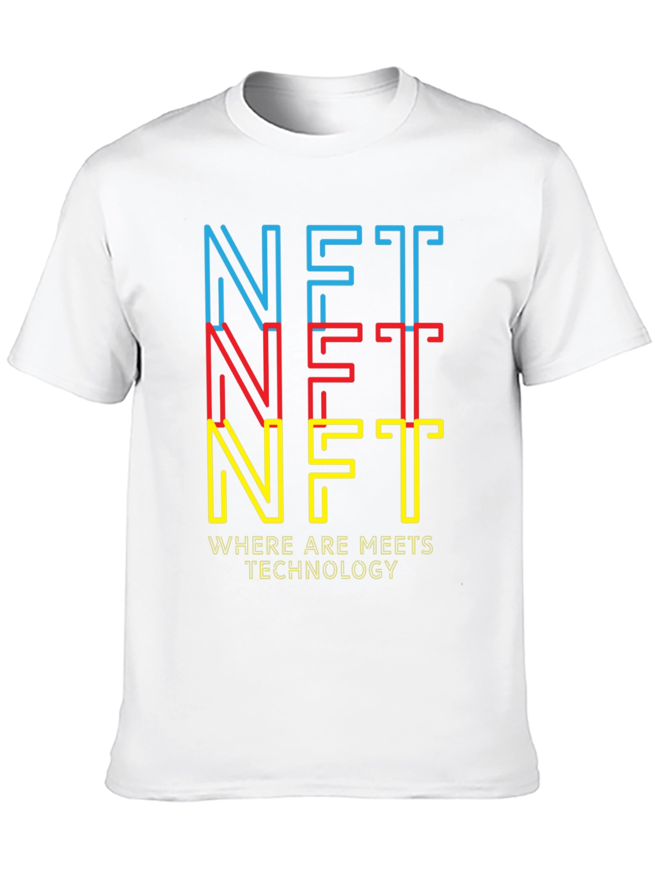 NFT Meets Technology Graphic T-Shirt