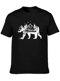 Mama Bear Graphic T-Shirt - Nature Lover Tee