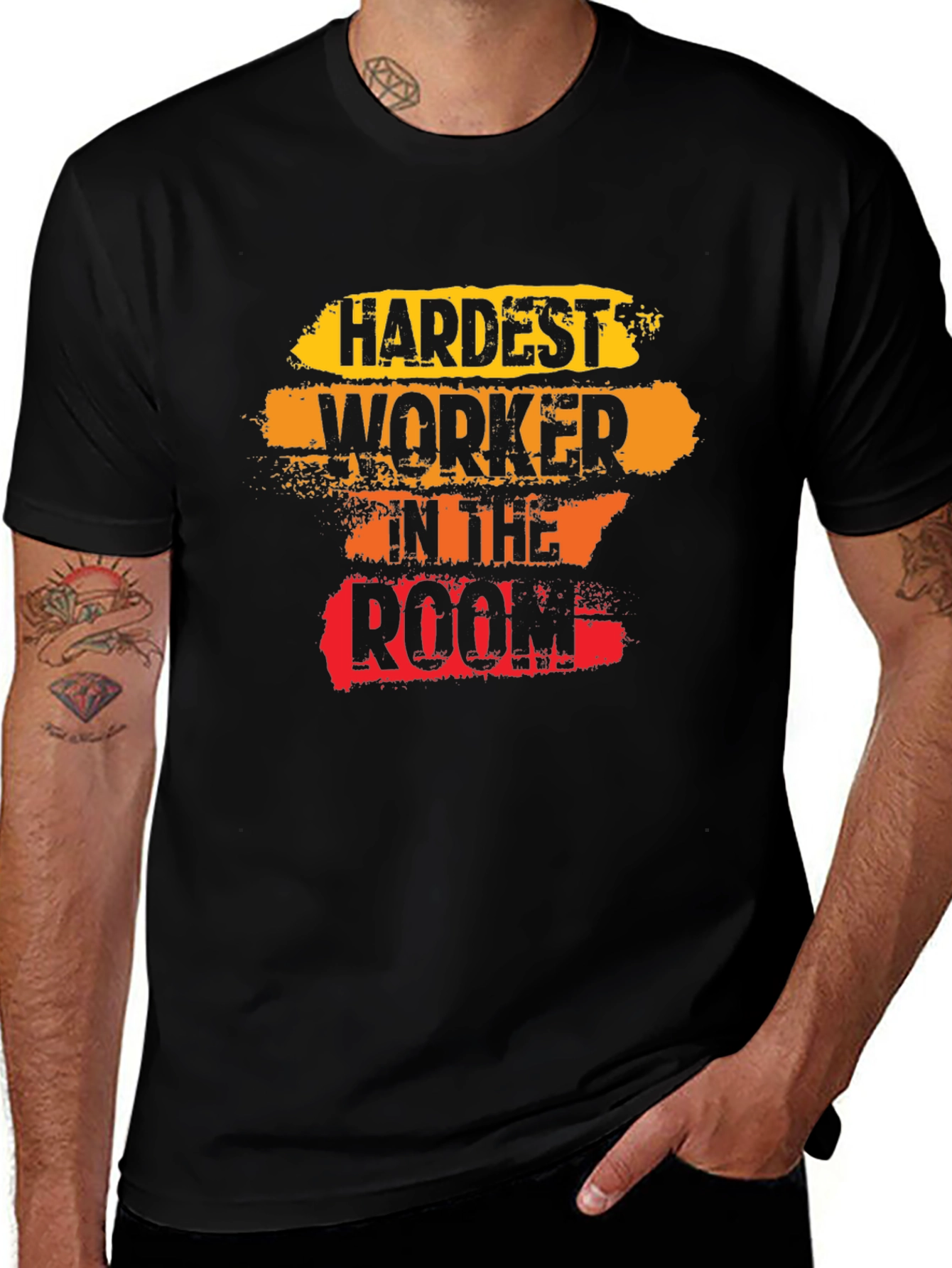 Hardest Worker Tee - Motivational T-Shirt