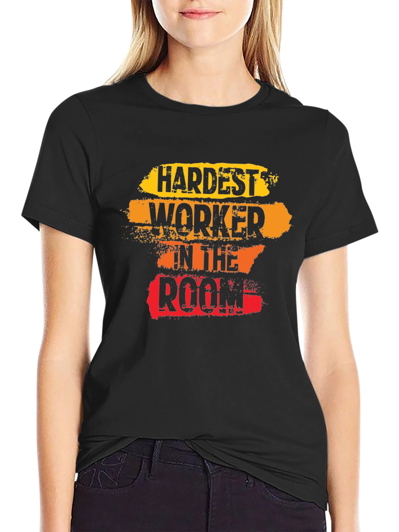 Hardest Worker Tee - Motivational T-Shirt