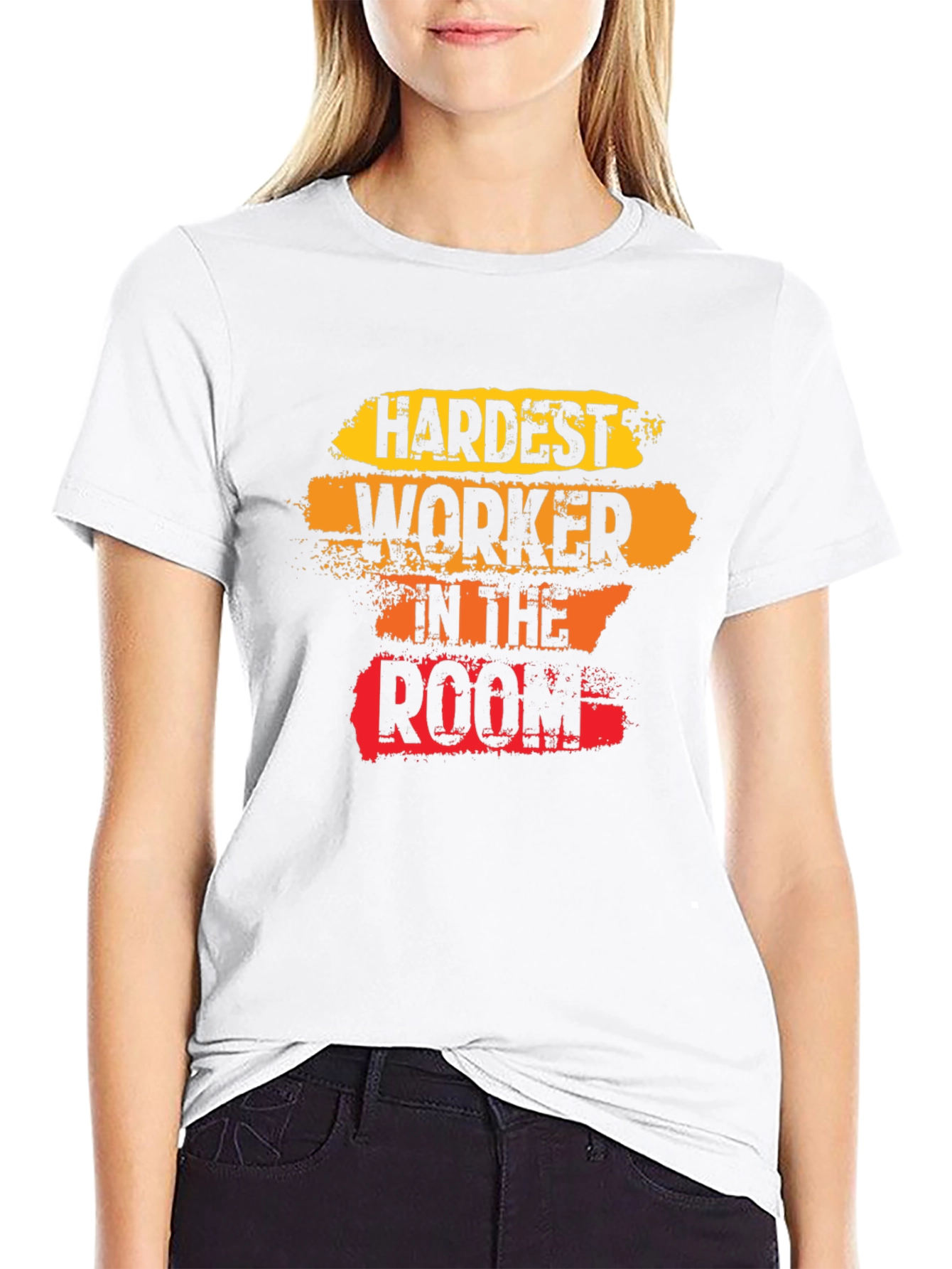 Hardest Worker Tee - Motivational T-Shirt