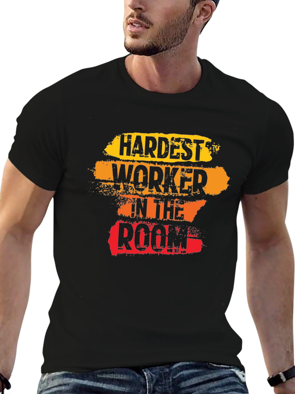 Hardest Worker Tee - Motivational T-Shirt