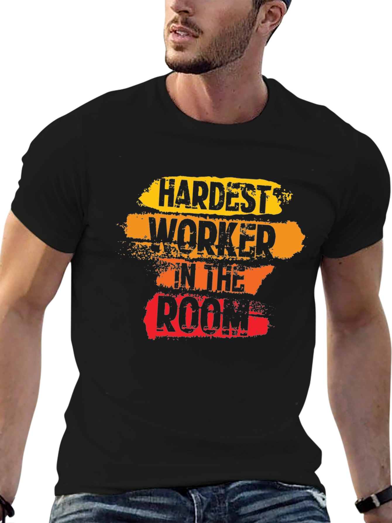 Hardest Worker Tee - Motivational T-Shirt