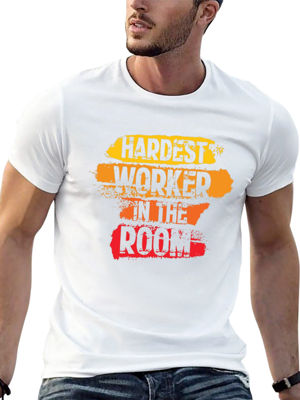 Hardest Worker Tee - Motivational T-Shirt